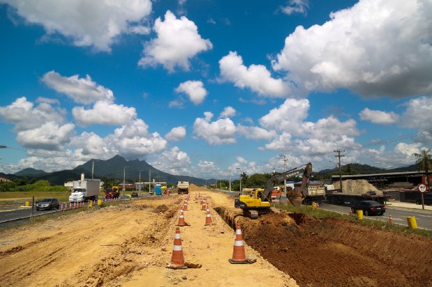 Obras no trecho estadualizado da BR 280 em Guaramirim vão impulsionar