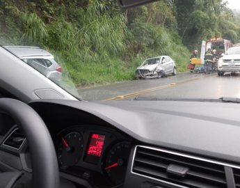 Quinta-feira movimenta bombeiros com atendimentos de acidentes na serra de Pomerode