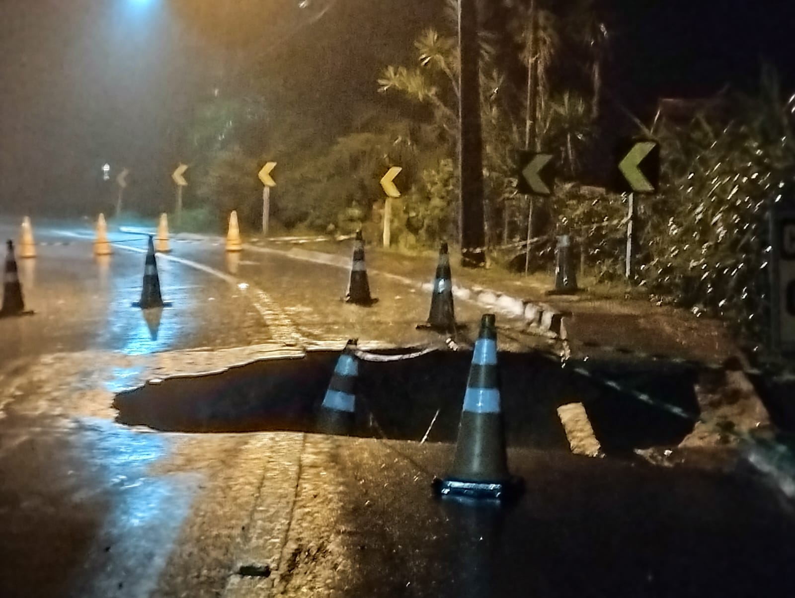 BR-280 é liberada entre Corupá e São Bento do Sul - Diário da Jaraguá