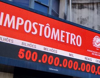 Impostômetro: em menos de dois meses arrecadação chega aos R$ 500 bi