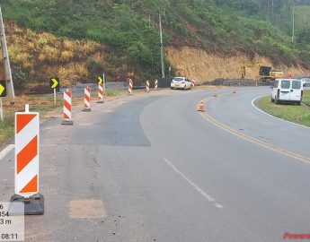 DNIT autoriza empreiteiras a agilizar trabalhos na Serra de Corupá