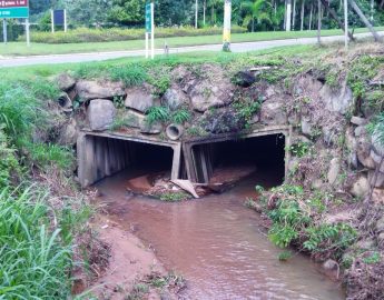 Dnit trocará galeria no trevo da BR-280, em Corupá