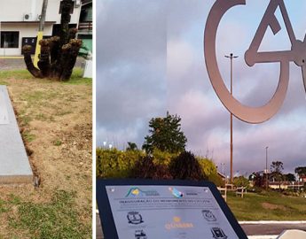 Monumento do Ciclista será instalado em frente à Prefeitura