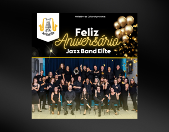 Jazz Band Elite realiza sexta-feira concerto gratuito no Seminário de Corupá