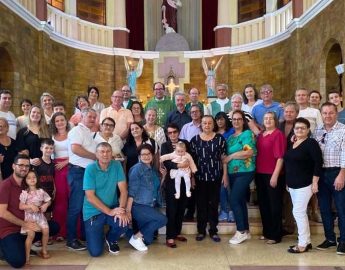 Família Pretti realiza o primeiro encontro no Seminário de Corupá