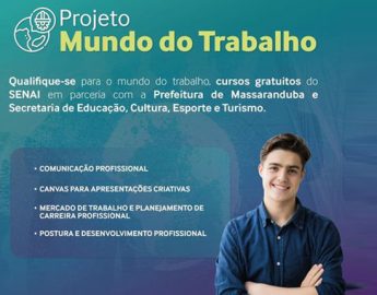 Estudantes têm cursos voltados ao mundo do trabalho