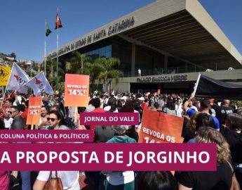 Coluna: Política & Políticos – A proposta de Jorginho