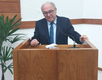 Decano do MPSC, Aristeu Lenzi recebe homenagem em Corupá