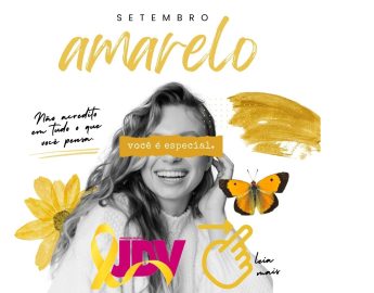 Setembro Amarelo, esteja preparado para abraçar alguém.