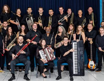 Jazz Band Elite encerra turnê 2023 com concerto na Via Verde