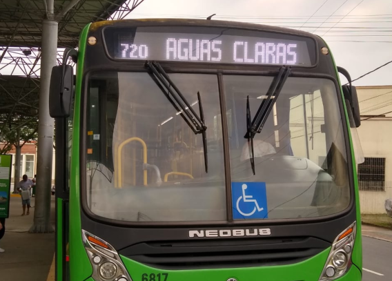 Transporte público: linhas Figueira e Águas Claras serão alteradas