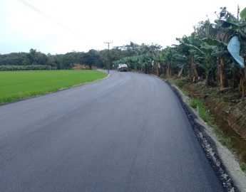 Ligação entre Corticeira e Guamiranga agora está pavimentada