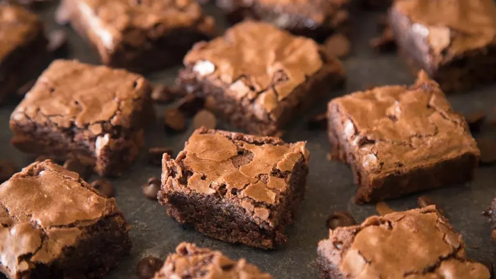 Receita fácil de brownie de chocolate