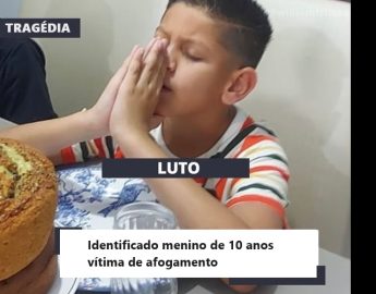 Identificado menino de 10 anos vítima de afogamento