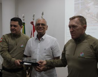 Comando da PMSC distingue Jaraguá pelo Prêmio Cidades Excelentes