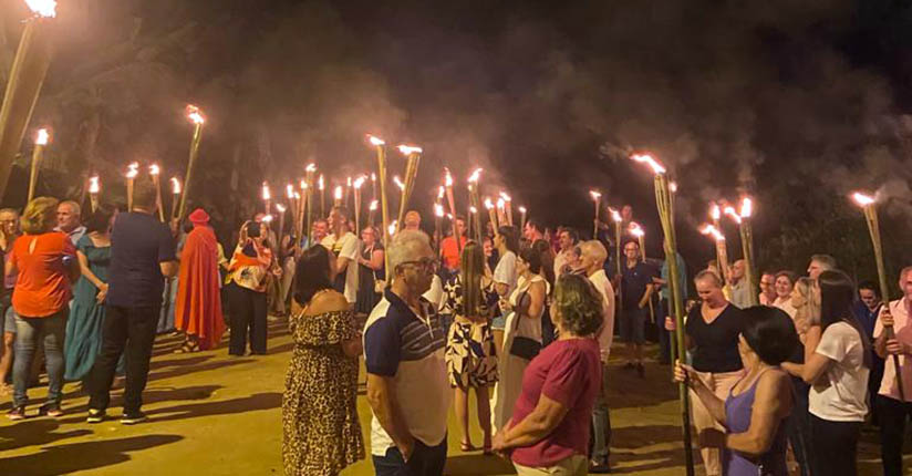 Festa do “pavarui pavarelli” é realizada no 2º Braço e em Luiz Alves