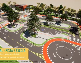 Cidade terá em 2025 programa da escolinha pública de trânsito