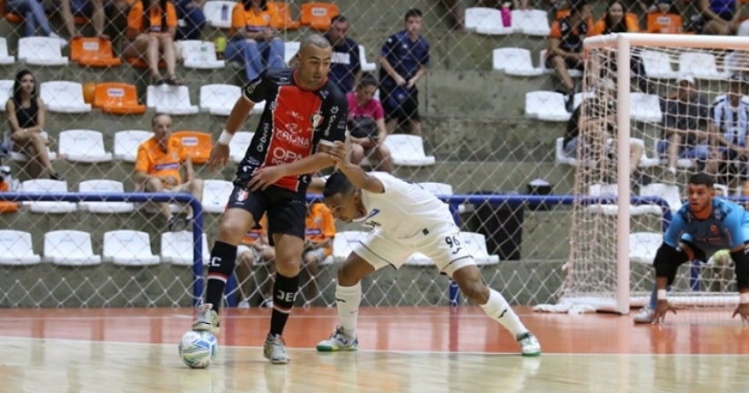 Futsal: Joinville empata amistoso contra Carlos Barbosa
