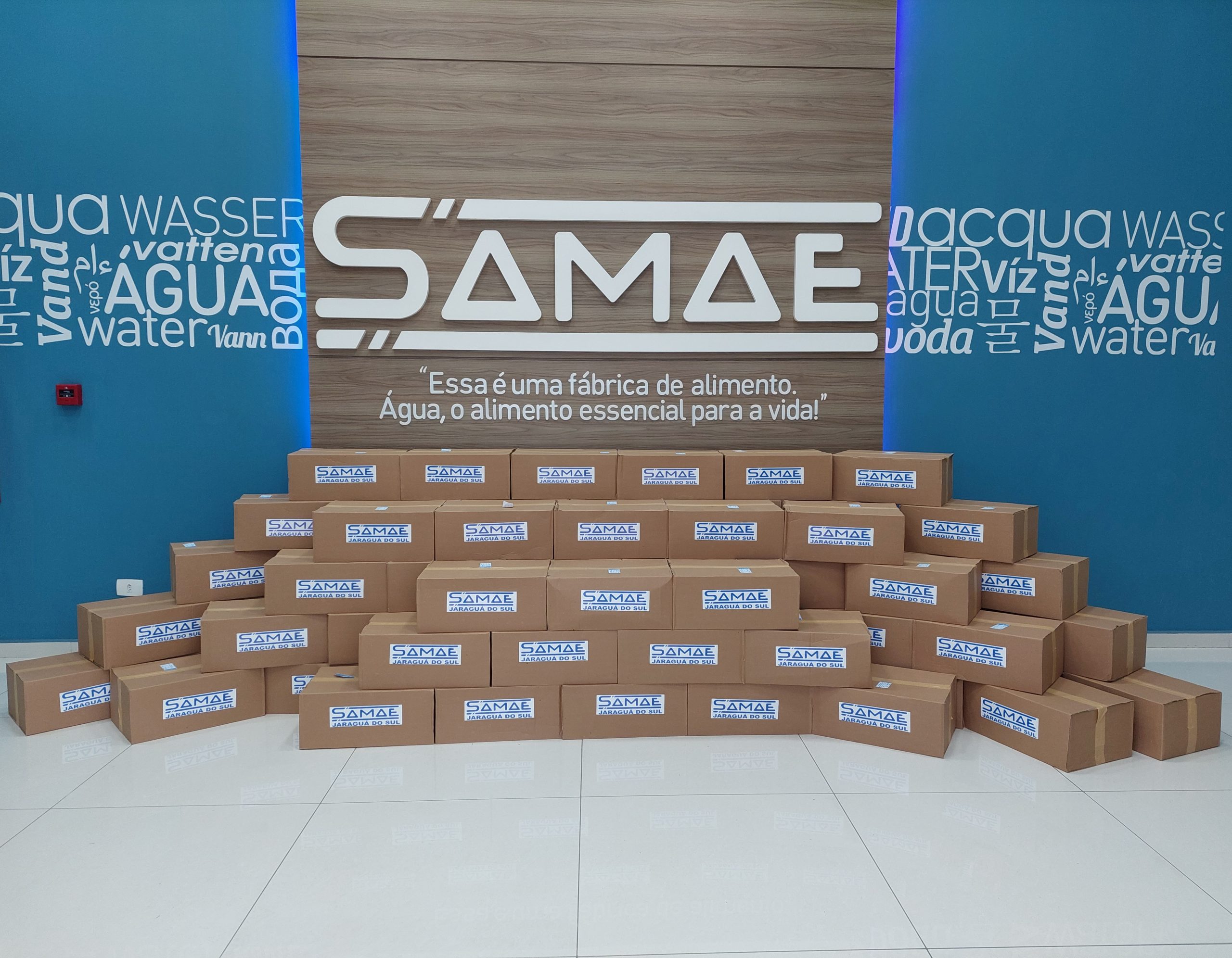 Samae enviará copos de água para a população afetada pelas enchentes no Rio Grande do Sul