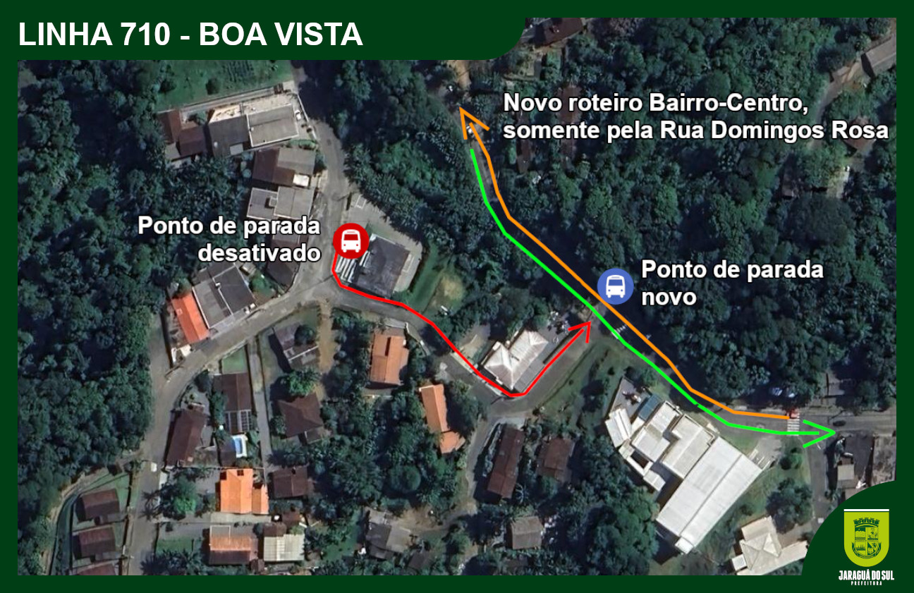 Linha 710 - Boa Vista terá roteiro alterado a partir de segunda-feira