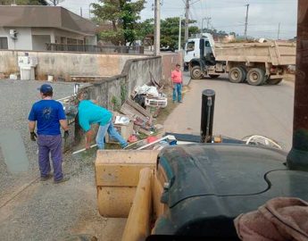 Guaramirim, Cidade Limpa: mais de 60 t de entulhos recolhidas na primeira etapa da ação