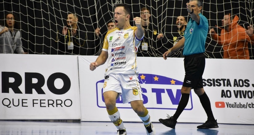 Futsal: De virada, Jaraguá bate o Florianópolis pela Série Ouro