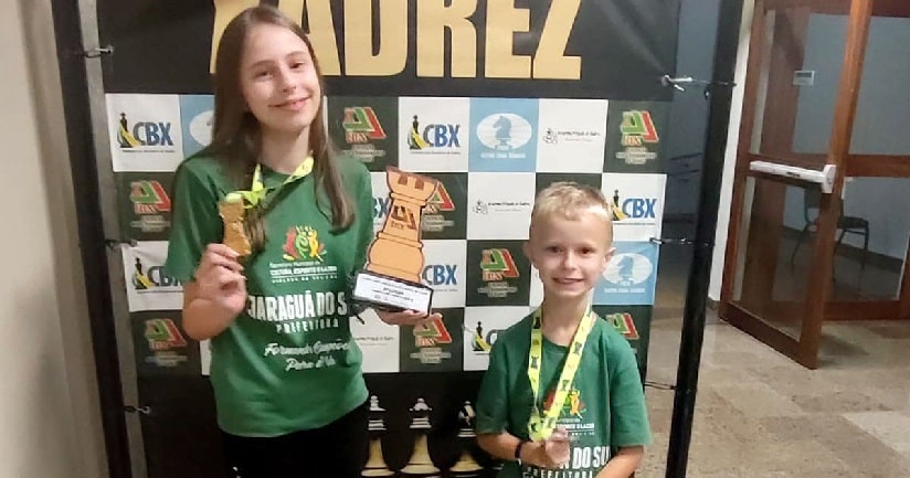 Xadrez: Atleta de Jaraguá do Sul é medalhista em torneio nacional