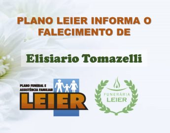 Plano Leier informa o falecimento de Elisiario Tomazelli