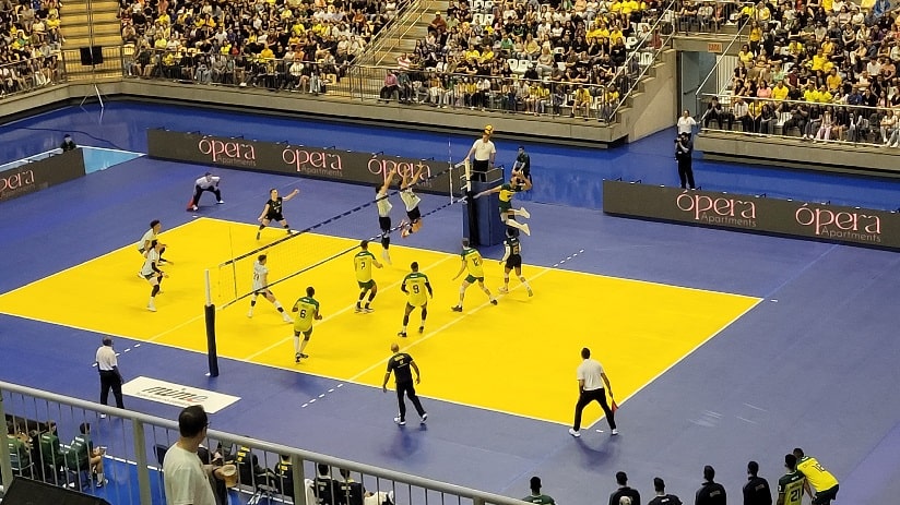 Vôlei: Brasil bate a Argentina em amistoso na Arena