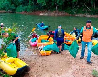 Mais uma ação de limpeza do Rio Itapocu será realizada no sábado