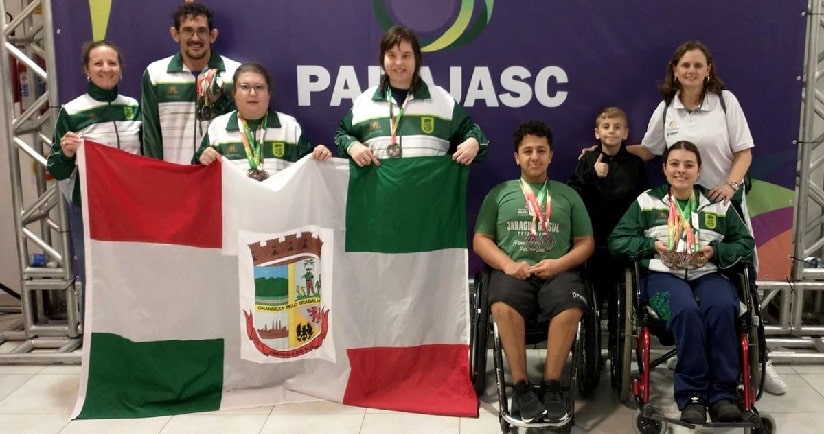 Parajasc: Time Jaraguá fecha participação com 17 medalhas