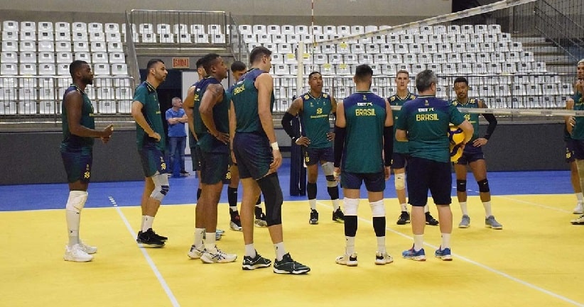 Vôlei: Brasil enfrenta Argentina na Arena Jaraguá