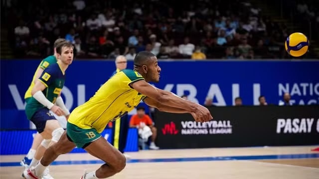 Vôlei: Brasil perde para os EUA e adia vaga nas quartas de final da Liga das Nações