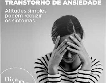 Dica Dr. Vicente  |  TRANSTORNO DE ANSIEDADE