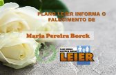 Plano Leier informa o falecimento de Maria Pereira Borck