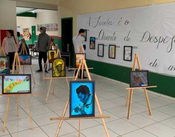 Escola Lino Floriani realiza projeto artístico e literário com ensino médio