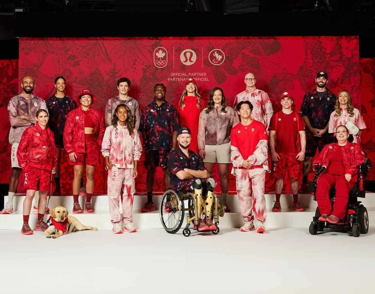 Uniforme Olimpico Canadá 2024