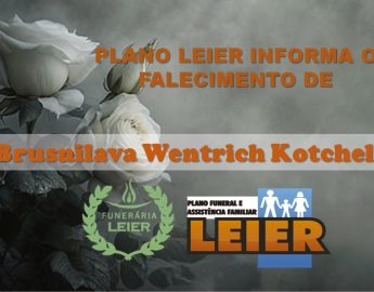 Plano Leier informa o falecimento de Brusnilava Wentrich Kotchella