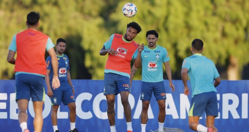 Futebol: Seleção Brasileira treina em Las Vegas para enfrentar o Uruguai