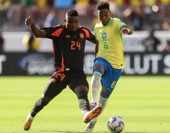 Futebol: Brasil só empata com a Colômbia e avança em segundo lugar