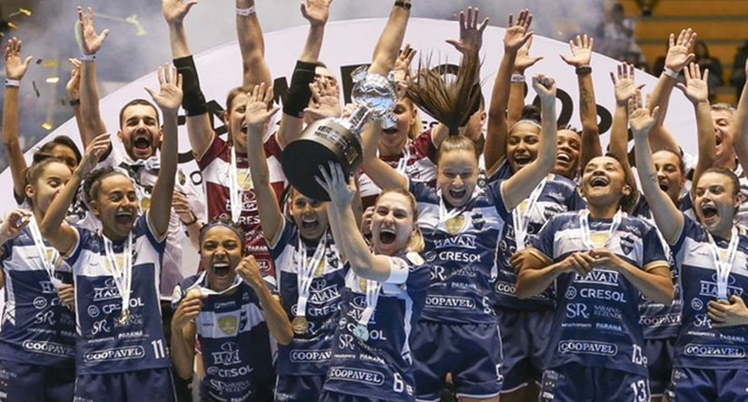 Futsal: Cascavel bate o Racing e conquista o bicampeonato da Libertadores