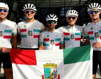 Ciclismo: Jaraguá do Sul fica com o bronze em etapa do estadual