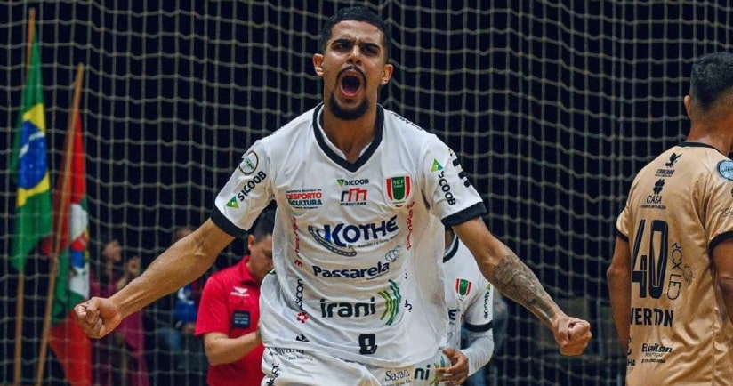 Futsal: Concórdia está classificado para o mata-mata do Campeonato Brasileiro