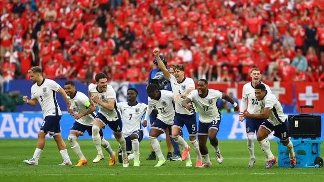 Futebol: Inglaterra volta a sofrer, mas vence a Suíça nos pênaltis e vai à semifinal