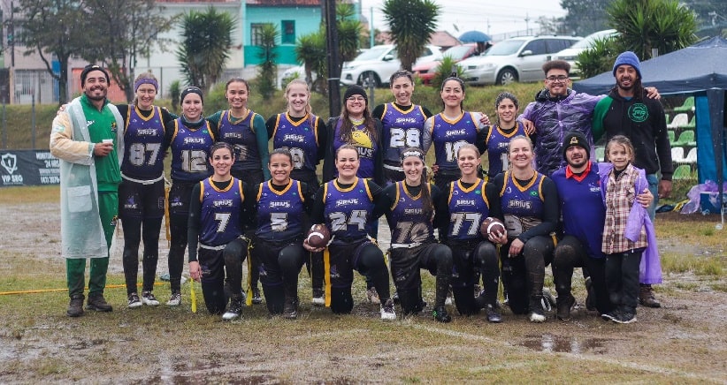 Flag Football: Sirius de Jaraguá do Sul garante vaga no maior campeonato do Brasil