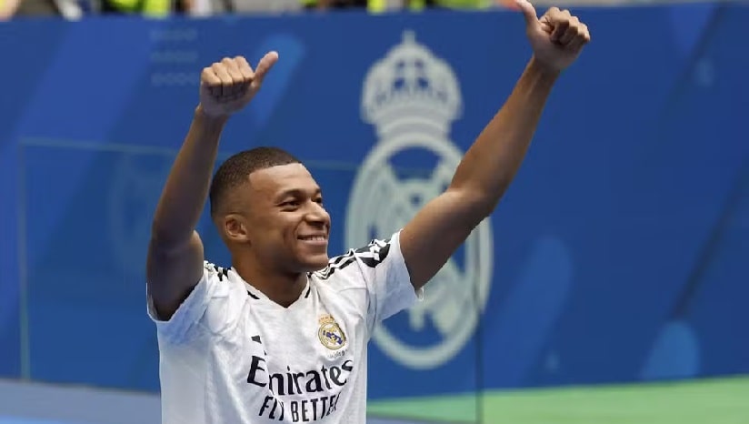 Futebol: Kylian Mbappé é apresentado no Real Madrid