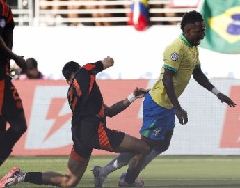 VÍDEO: Conmebol reconhece erro em pênalti de colombiano em Vini Jr pela Copa América