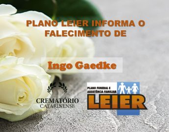 Plano Leier informa o falecimento de Ingo Gaedke