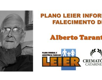 Plano Leier e Funerária Martins e Aroldi informam o falecimento de Alberto Taranto