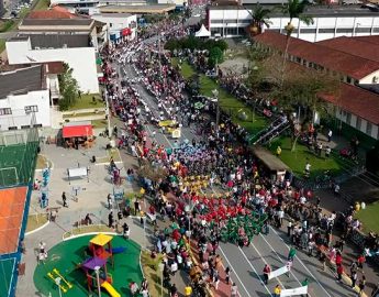 Ruas centrais serão interditadas para o desfile de aniversário